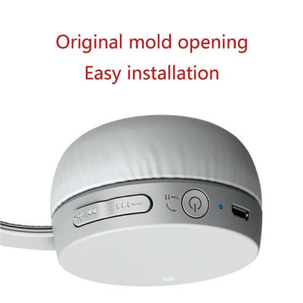 Headphone Thicker Earpads For Sony Wh-ch400 Earphone Covers Easy To Install-D11