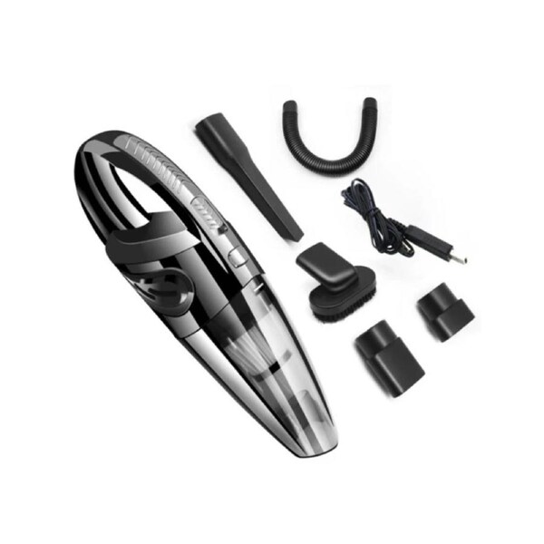 USB Rechargeable Cordless Car Wet and Dry Vacuum Cleaner