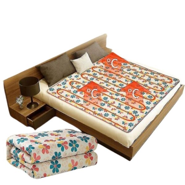 Heated Mattress Single Double Body Warmer Electric Blanket 220v 50-140w Heated Blanket Thermostat Electric Heating Blanket