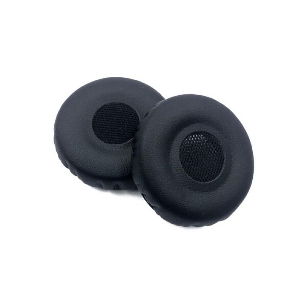 Koss Portapro Headphones Case-A pair of black plane protein leather cases