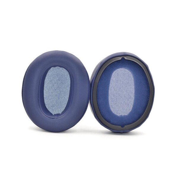 2 Pieces Earpads Replacement Ear Cushion Sponge Earmuffs for WH-XB900N WHXB900N WHXB900 Repair Spare Accessory - Blue