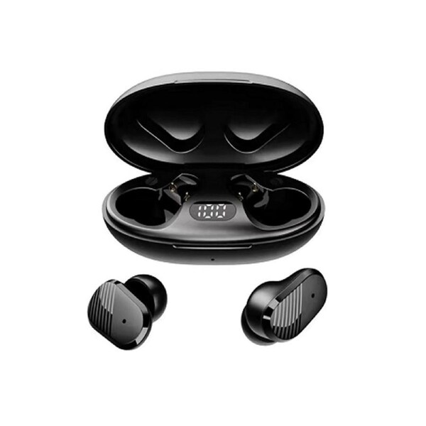 A68 Wireless Bluetooth-compatible Headset LED Digital Display Ergonomic Noise Cancelling Sport Headset Earphone