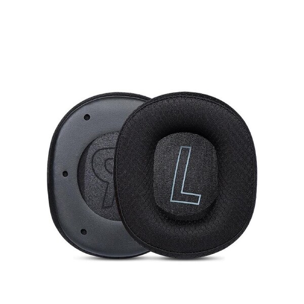 Qualified Repair Sponge Earmuffs Headbeams forEdifier G2 Headphone Cover Isolate Noise Covers Props - Black net cloth - Ear pads