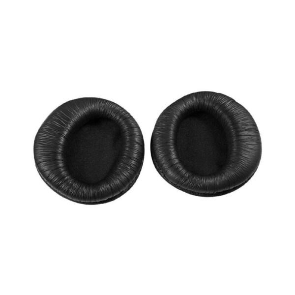 Portable Headset Cover Noise Reduction Ear Pads Replacement Earmuff Breathable for MDR-XD200 XD150 XD200 RAPOO H600 - Black