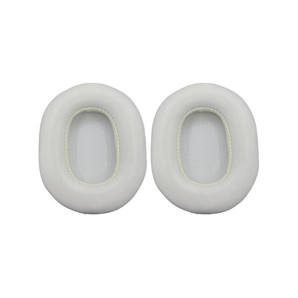 Sheepskin Ear pads Upgraded Durable Memory Foam Earpads Ear Cushions forATH-MSR7 M50X M20 M40 M40X Headset - White