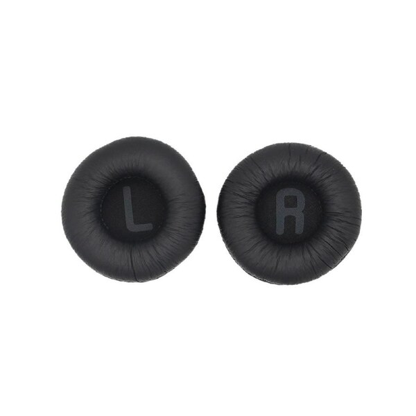 1 Pair Replacement Foam Ear Pads Cushion Cover for Tune600 T500BT T450 T450BT - Black