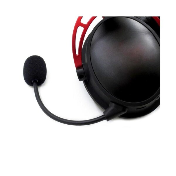 Replacement Alpha Game Mic 3.5mm Microphone Boom with LED Indicator only for HyperX Cloud Alpha Wireless Gaming Headset