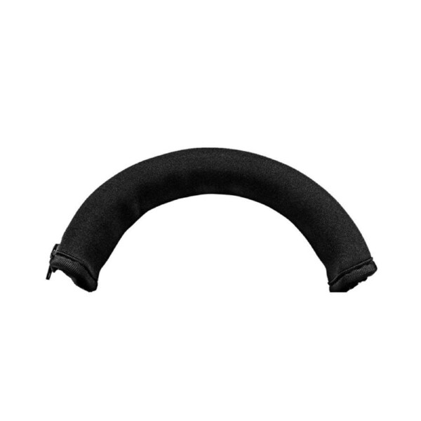 Headphones Headband Cushion Bumper Zipper Cover for Corsair Virtuoso RGB Wireless SE Gaming Headphones - Black