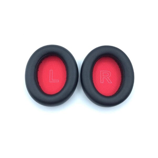 2 Pieces Replacement Ear Pads Memory Foam Ear Sponge Covers for Anker-Soundcore Life Q10 Ear Cushion Cover - Red