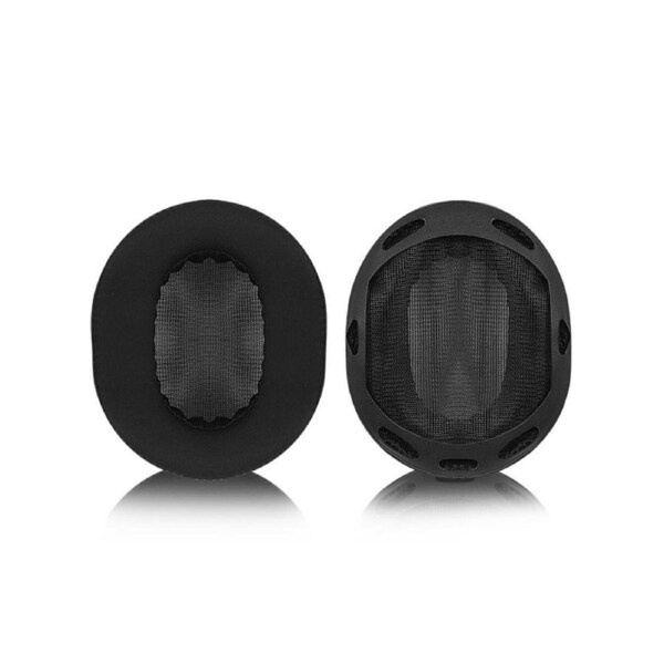 Breathable Ear Pads for MDR-1A Headphone Ear Cushion Earpads Memory Sponge Ear pads Headphone Earpads Replacement - Black ice silk