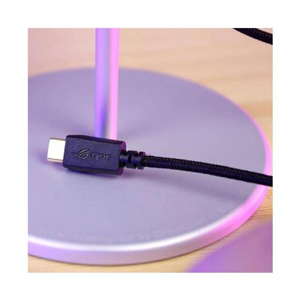 Headphone Cable Audio Line for ROG for Delta USB-C Gaming Headset Accessories Black