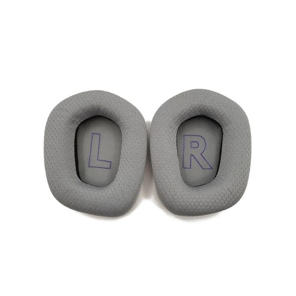 Soft Mesh Earphone Foam Earpads for G733 G335 Headphone Round Cover - Gray