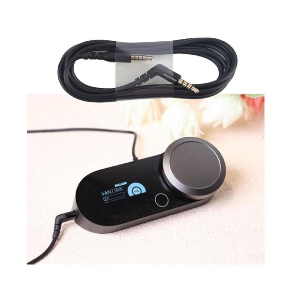 Replacement for Arctis Headset Cord, Audio Cable for SteelSeries Arctis Nova Pro Gaming Headsets Cable, PVC Wire - Black