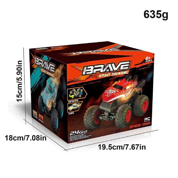 Promotion,Remote Control Car, 2.4 GHz Shark Monster Trucks, Light & Sound Gesture RC Car for Boys Girls