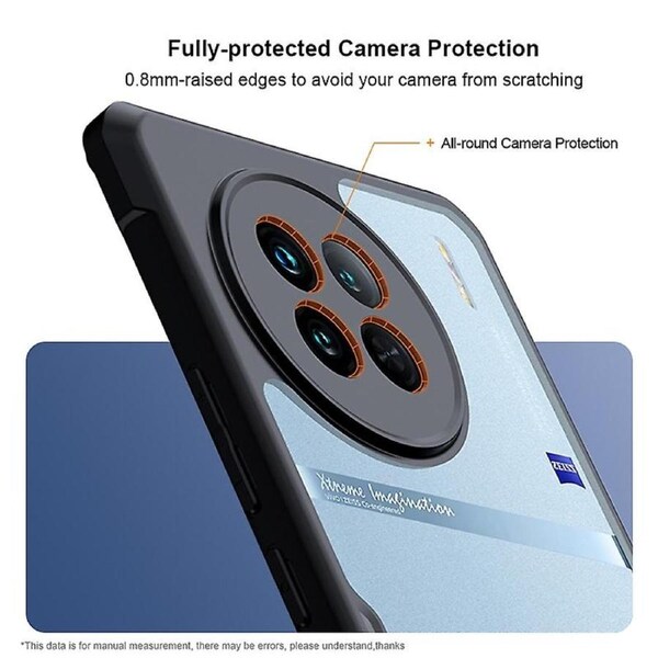 Back Cover for vivo X90 Pro+ 5G Acrylic+TPU Phone Case Mobile Phone Protective Shell
