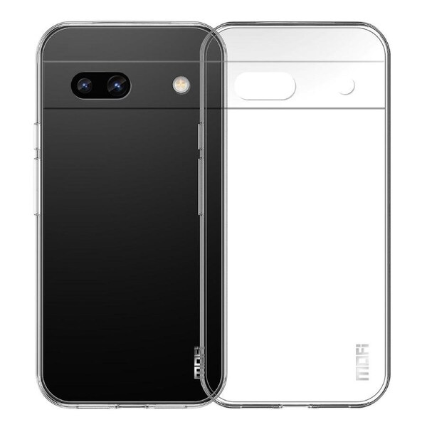 Flexible TPU Phone Case for Google Pixel 7a,Transparent Cellphone Back Protector Cover