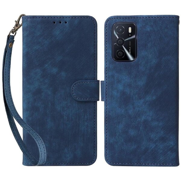 For Oppo A16/A16s/A54 4G/A55/A55 5G/A53s 5G/A54s Stand Phone Cover RFID Blocking Wallet Leather Case