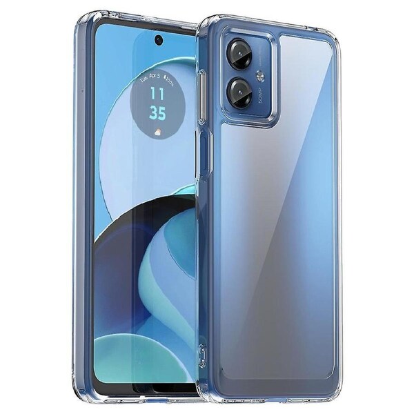 For Motorola Moto G14 4G Clear Case Air Cushion Corner Phone Cover