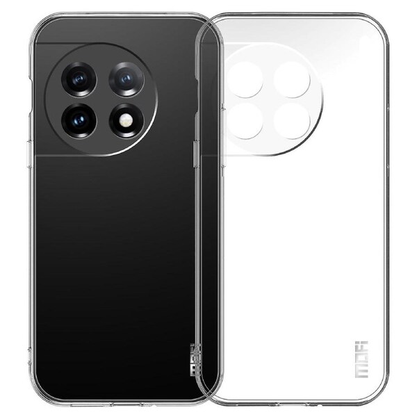 For OnePlus 11R 5G/Ace 2 5G Transparent Phone Case Flexible TPU Drop-proof Cell Phone Cover