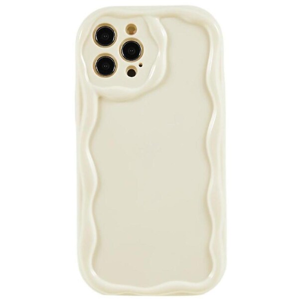 For iPhone 12 Pro Max Wave Design Protective Cover Soft TPU Anti-drop Phone Case-