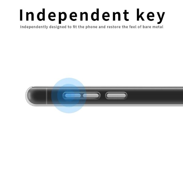 TPU Transparent Phone Case for Xiaomi Redmi 12C 4G,Cellphone Back Protector Cover