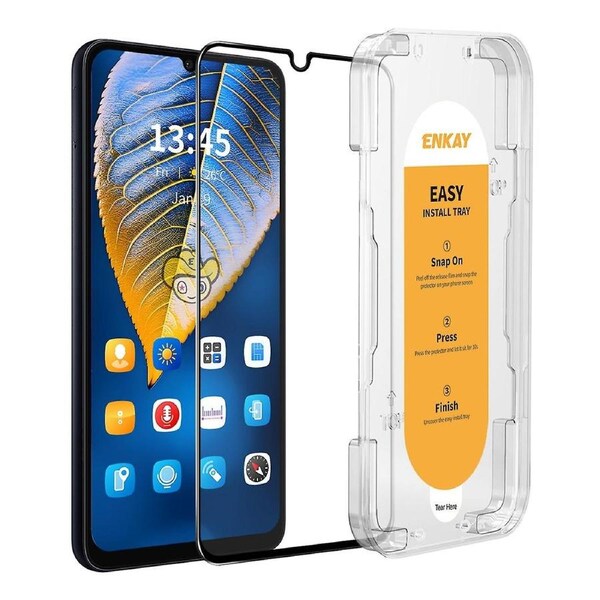 For Samsung Galaxy A24 4G (162.1 x 77.6 x 8.3mm) Screen Protector Full Glue Full Cover