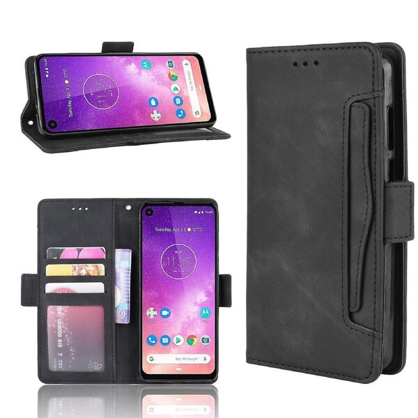 Wallet Leather Stand Case for Motorola One Vision/P50