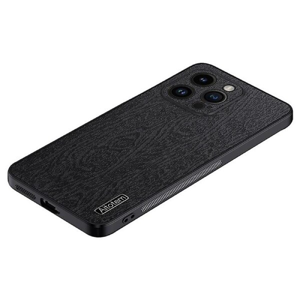 Phone Case For iPhone 14 Pro Max Wood Grain Phone Cover with All-wrapped Camera Protection