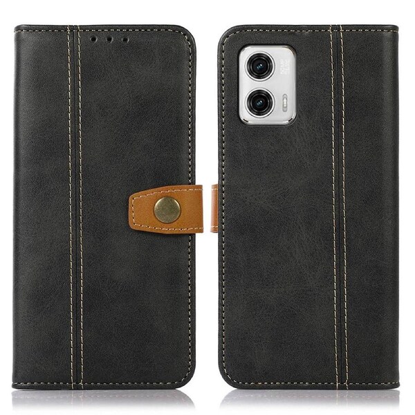 Motorola Moto G31/G41 Hoesje Portemonnee Book Case met Vlinder Print