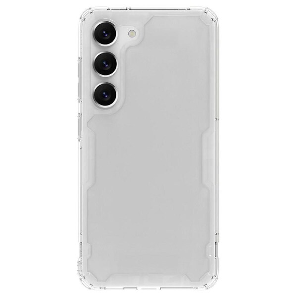 NILLKIN Nature Pro Series PC+TPU Case for Samsung Galaxy S23+,Anti-scratch Transparent Phone Cover