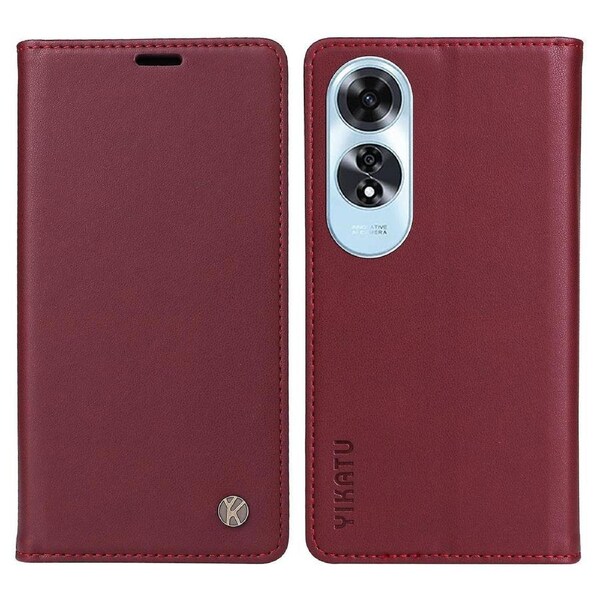 YIKATU Phone Case for Oppo A60 4G Leather Cases