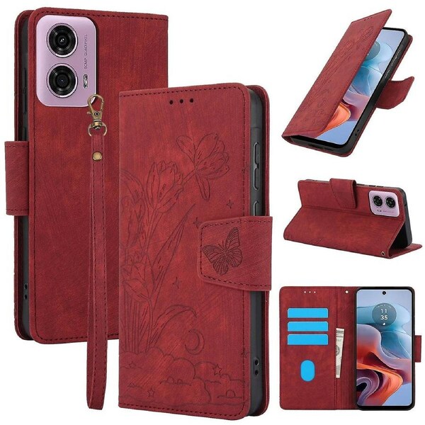 Phone Case for Motorola Moto G Power (2024) Leather Cases