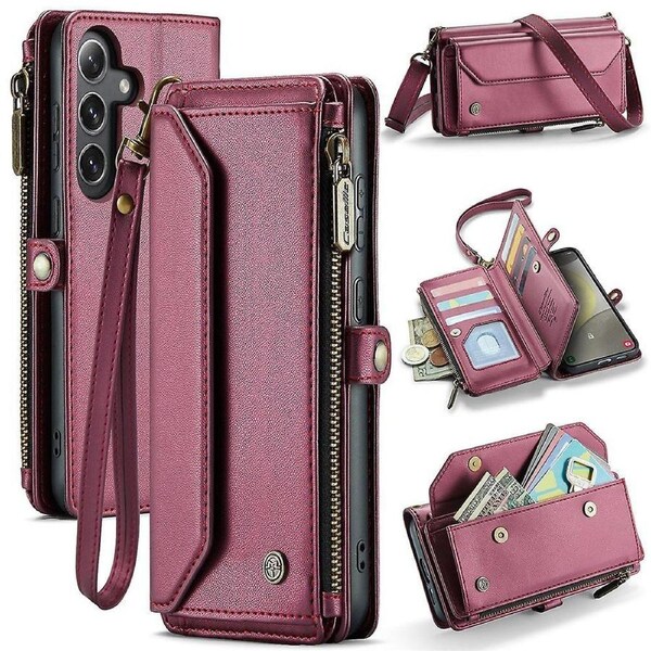 CaseMe Phone Case for Samsung Galaxy S24+ Leather Cases