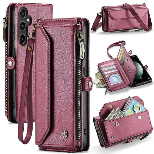 CaseMe Phone Case for Samsung Galaxy S23 FE Leather Cases