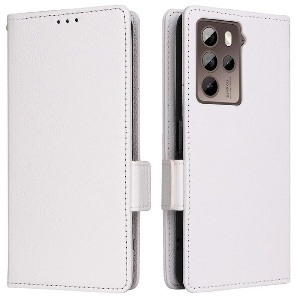 Phone Case for HTC U23/U23 Pro 5G Litchi Texture Wallet Stand PU Leather Cover