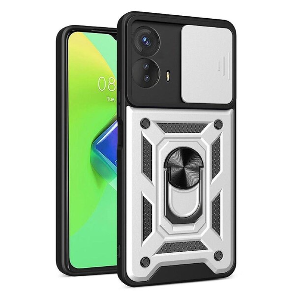 Phone Cover for Motorola Moto G53 5G,Slide Push Pull Camera Lens Protection Shell Phone Case