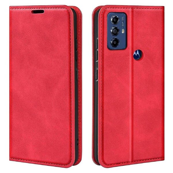 For Motorola Moto G Play (2023) 4G Feeling Flip Cover ic Auto-absorbed Stand Wallet Phone Case
