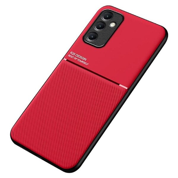 Shockproof Shell for Samsung Galaxy A54 5G Phone Case Lines Imprinted PU Leather TPU Cover