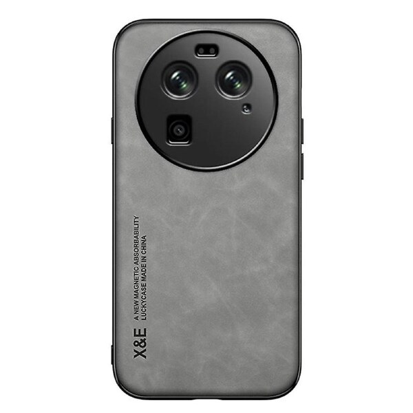 For Oppo Find X6 PU Leather Coated TPU+PC Phone Case Skin-touch Phone Cover