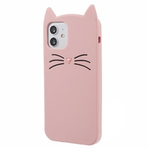 For iPhone 12 Pro 6.1 inch/12 6.1 inch Case 3D Moustache Soft Silicone Phone Shell