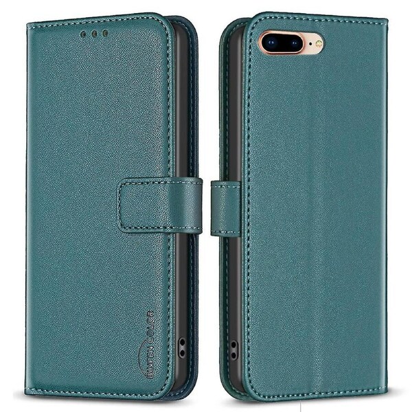 BF17 Leather Wallet Case for iPhone 6 Plus/6s Plus/7 Plus/8 Plus 5.5 inch,Stand Flip Phone Cover