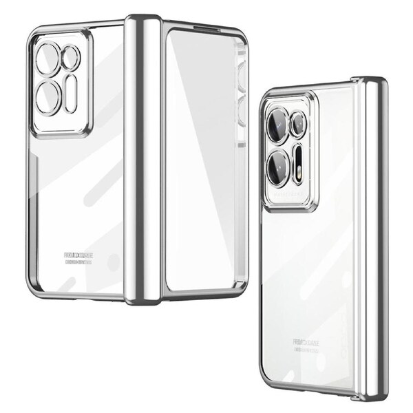 Phone Case For Oppo Find N2 5G ,ic Hinge Anti-drop Hard PC Phone Cover with Screen Protector