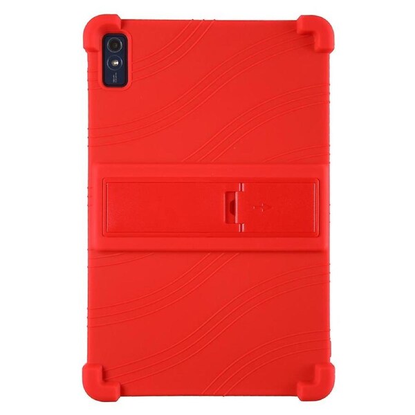 For Lenovo Tab M10 5G Silicone Protective Case Folding Kickstand Tablet Anti-drop Cover