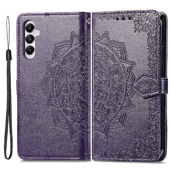 For Samsung Galaxy A05s 4G ic Phone Case Embossed Mandala Pattern Cover