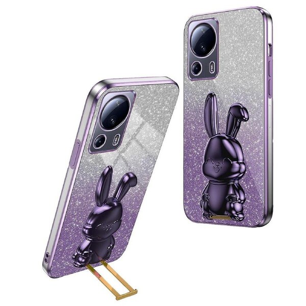 Acquista Custodia morbida in silicone trasparente glitter per Xiaomi Redmi Note 12 Pro Plus 4G 5G protezione in vetro per lenti Cover posteriore su Note12 12pro Redmi12 in Italia a partire da