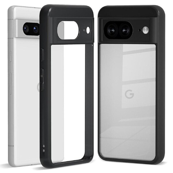 IBMRS PC+TPU Phone Protector for Google Pixel 8 Cases Dustproof Phone Cover