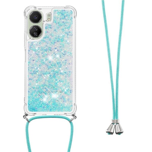 YB Quicksand Series-4 for Xiaomi Redmi 13C 4G/Poco C65 4G TPU Case Liquid Sparkle Phone Cover
