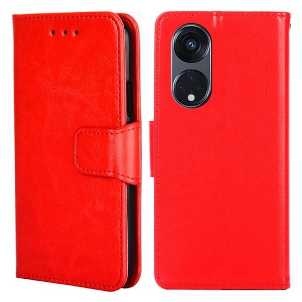 For Oppo Reno8 T 5G/A1 Pro 5G Shockproof PU Leather Phone Case Stand Wallet Cell Phone Cover