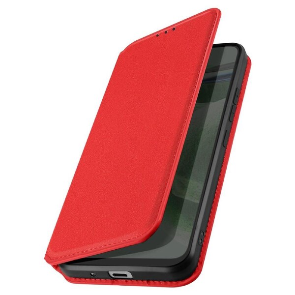 Flip Case for Galaxy S7 Card Holder and Video Support Red