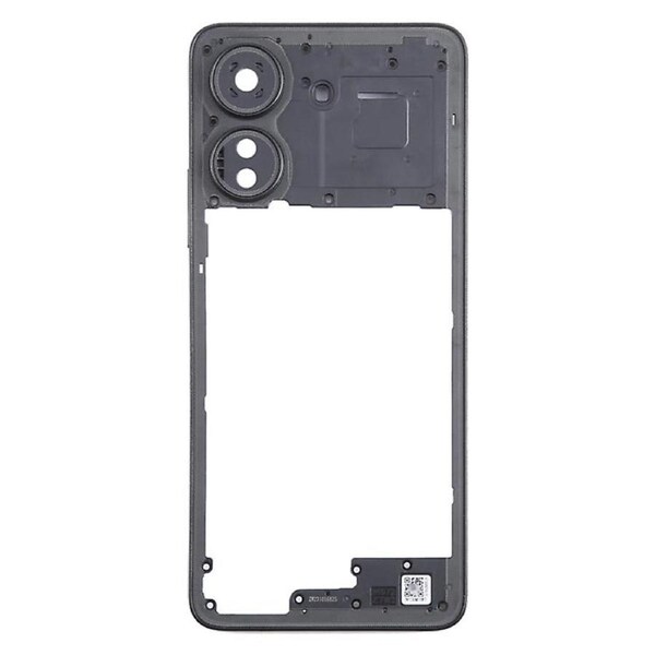 For Xiaomi Redmi 13C 4G OEM Middle Housing Plate Frame Part (without Logo) - Black